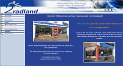 Desktop Screenshot of 2radland.de